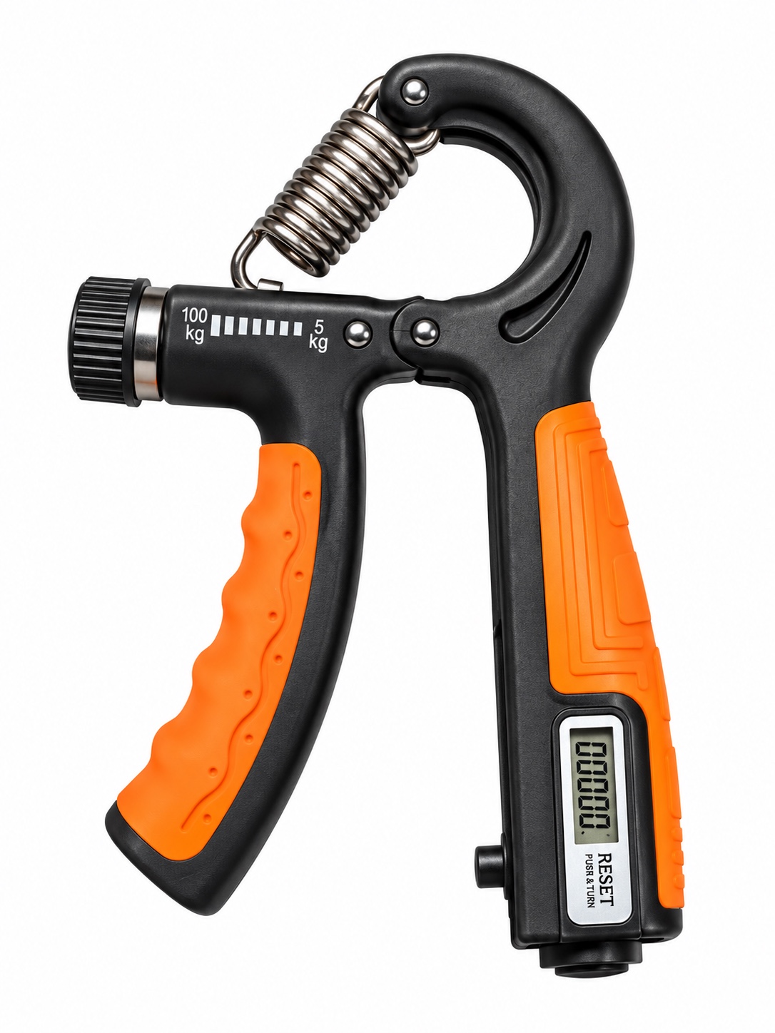Adjustable Hand Grip Strengthener with Digital Counter - photo 1